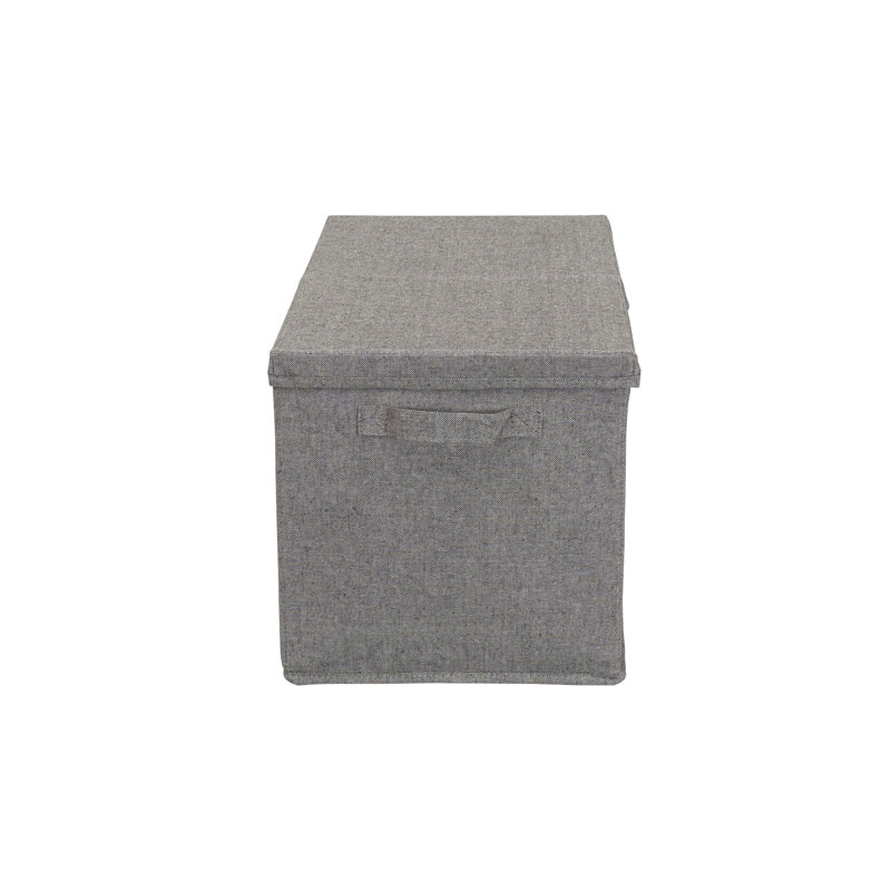 Household Essentials Double Twist Box Fabric Bin