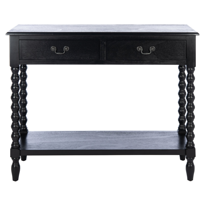 33.019999999999996cm Console Table, Black