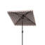 Parasol de marché carré 7,5 pi Cali-1346939817