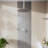 12" Stainless Steel 360 Degree Adjustable 0.08" Ultra-Thin Rectangle Shower Head-105075469