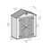 Palram - Canopia Skylight Polycarbonate Storage Shed