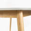 Ensemble de salle à manger 5 pièces exquis avec structure en bois d'hévéa, chaises ergonomiques et table en faux bois pour une expérience culinaire confortable et élégante-1900114711