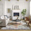 Tapis oriental bleu / orange Hillsby-23801088