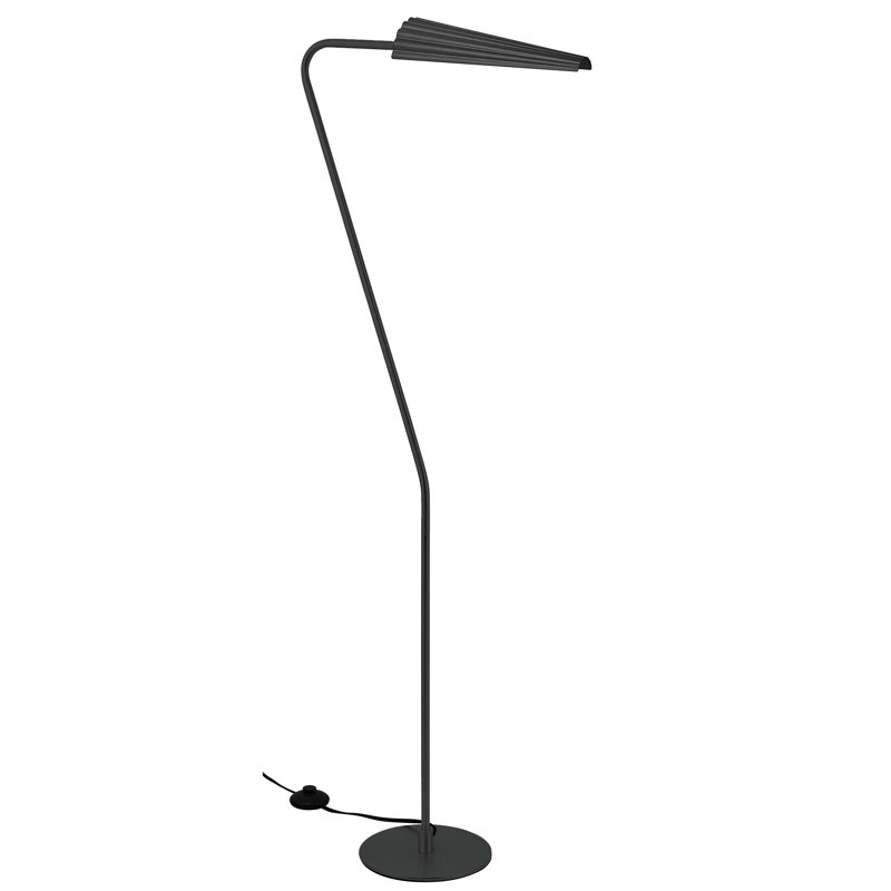 Lampe de travail / lecture 53 po Cyriana, Noir mat