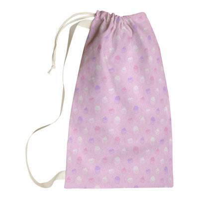 Sac à linge pastel petits gâteaux