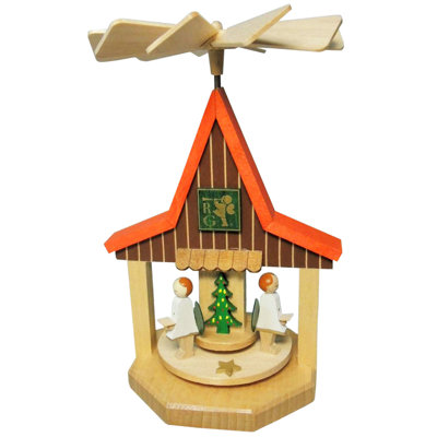 Mini maison avec des anges