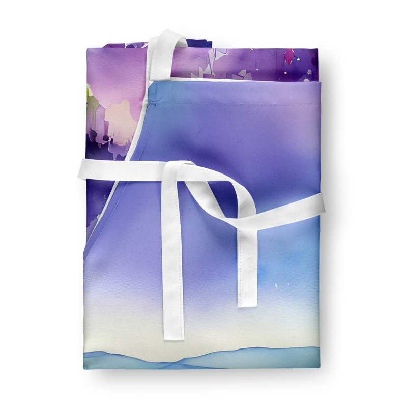 Iris du Tennessee en tablier aquarelle, Mauve lilas mauve New Hampshire
