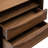 Cura American Black Walnut Wood Nightstand