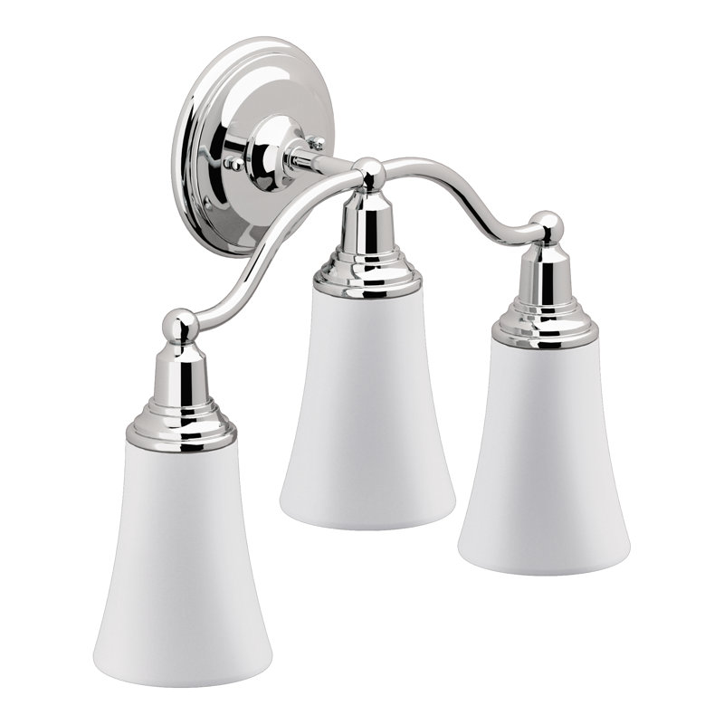 Lumière pour meuble-lavabo 3 lumières Rothbury, Chrome