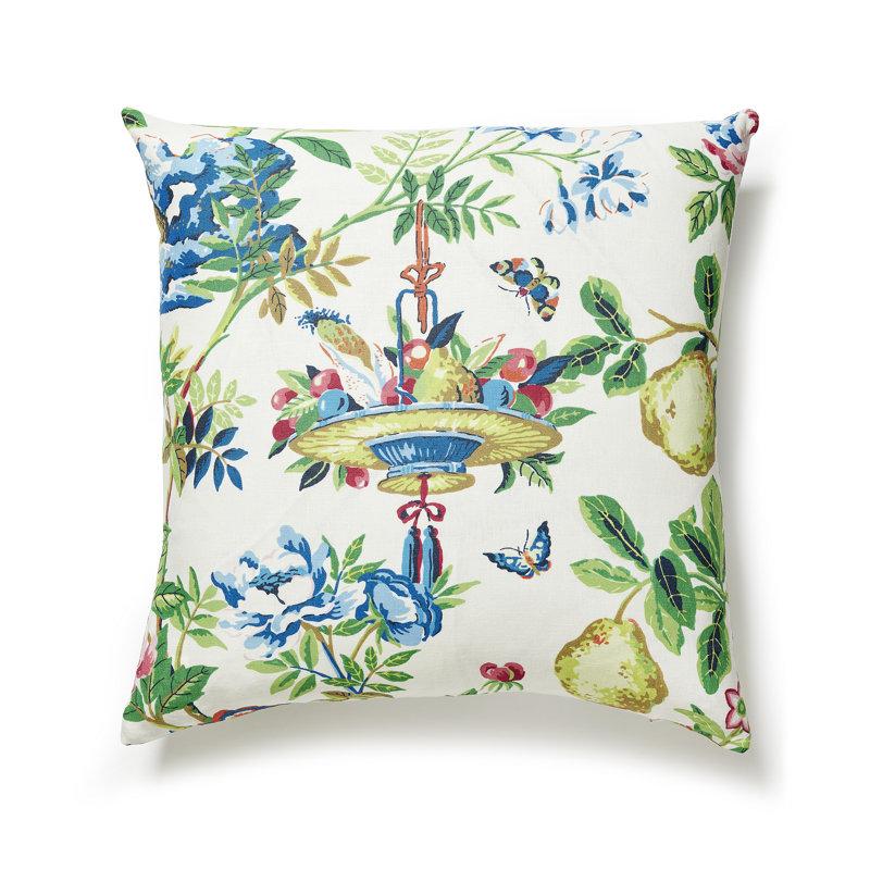 SHANTUNG GARDEN PILLOW, Bloom