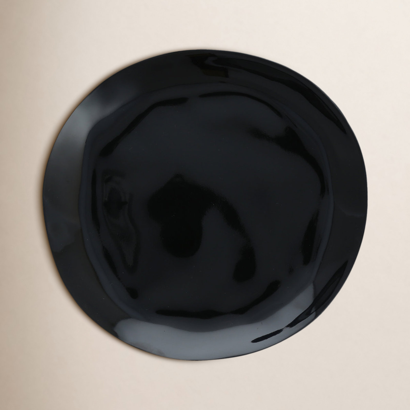 Sandia 8" Salad Plate, Obsidian