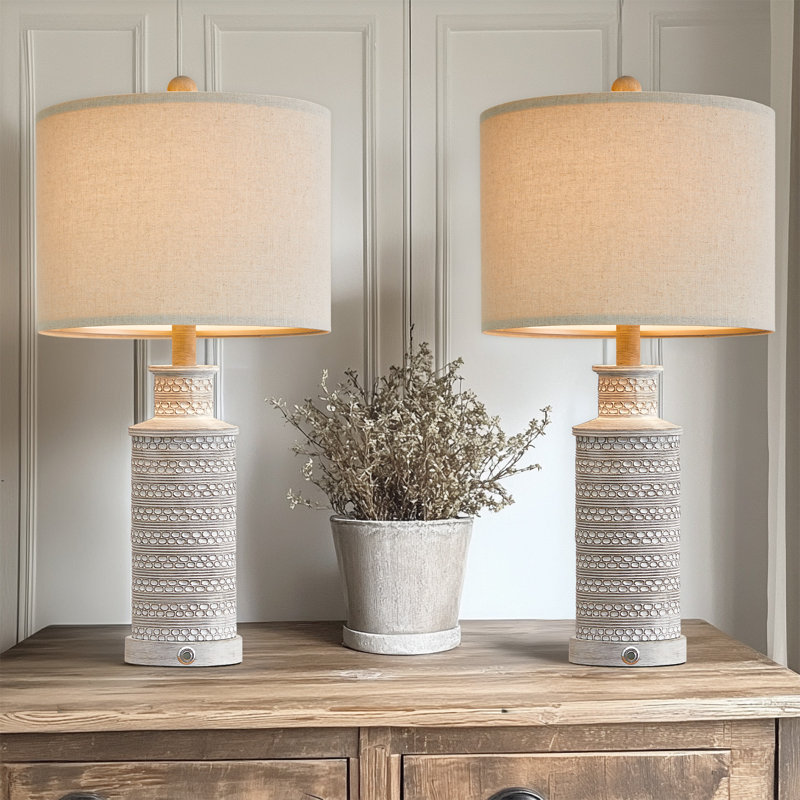 24.5" H Touch Table Lamp 
