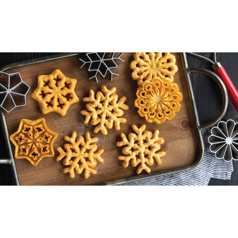 Nordic Ware 6 Piece Swedish Rosette and Timbale Set