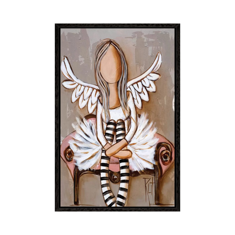 Humble - Painting Print on Canvas, Black Framed, 66.04 cm H x 45.72 cm W