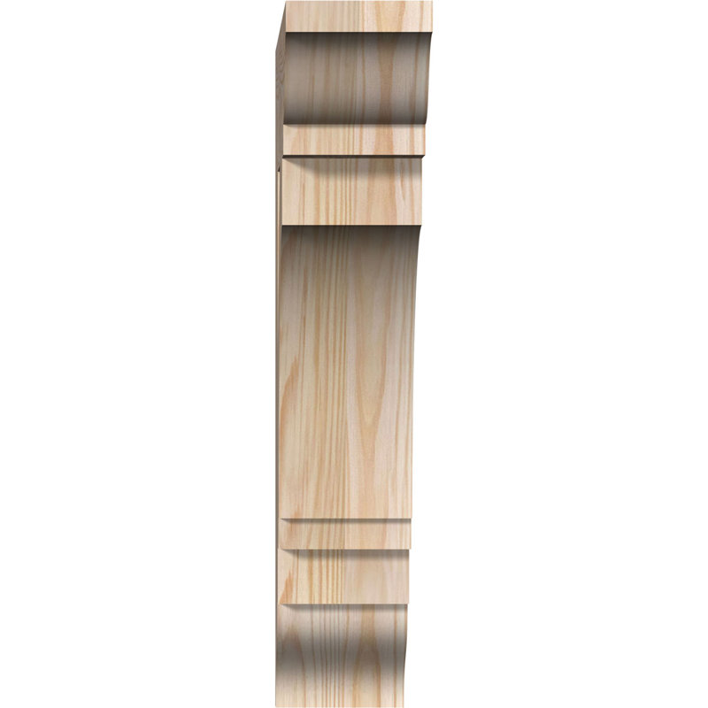 Support impérial traditionnel, H 18 po x l 3,5 po x P 14 po, Douglas (lisse)