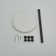 Paper Towel Holder Countertop Standing With Marble Base Spring Arm For Kitchen,Bathroom,Bedroom