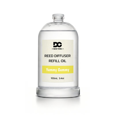 Yummy Gummy Reed Diffuser Refill Oil, Home Fragrance for Reed Diffusers