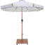 Ensemble de parasol avec passepoil Chavonte