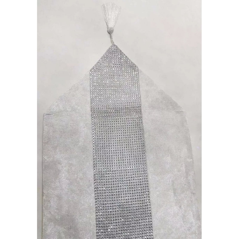 Table Runner 33X196, Ivory