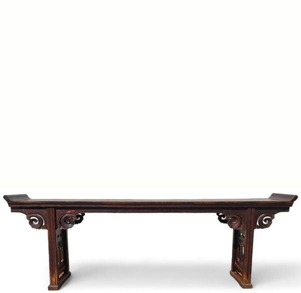 109.06'' W Solid Wood Console Table