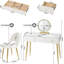 Etchemin Dressing Table with Mirror-28824435