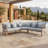 Rosabecca Patio Sectional Sofa-628810672