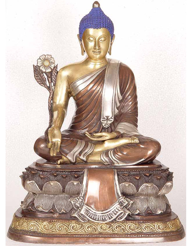 Bouddha tibétain bouddha de la médecine Bouddha