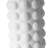 22.5in White Modern Bubble Ceramic Table Lamps with White Shades