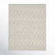 Tribeca Geometric Handmade Flatweave Wool Blue/Cream Area Rug