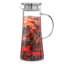 JoyJolt Breeze Glass Drink Water Pitcher with Handle, 50oz