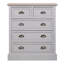 Hopkinton Solid Wood 75cm W 5 - Drawer Chest of Drawers