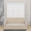 Grand lit escamotable avec coussin-2045932398