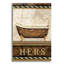 Art mural en verre acrylique «Bath II» par Lisa Audit-1035003400