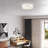 Aniyan Fabric Semi Flush Mount-54284301