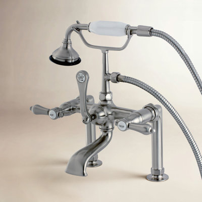 Bel-Air Deck Clawfoot Tub Faucet with Hand Shower