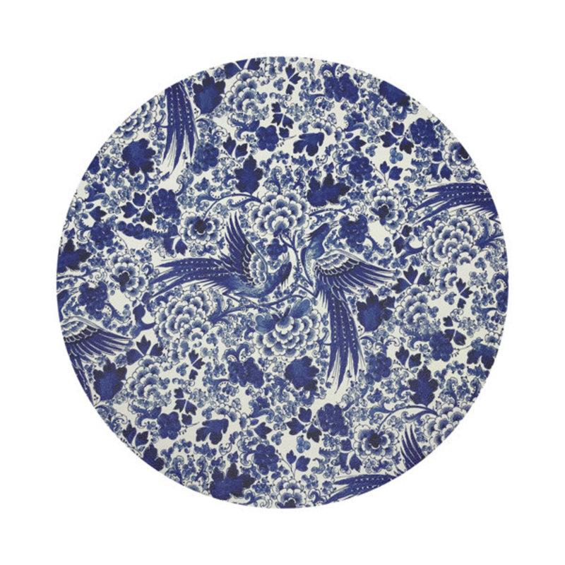 Royal Delft Vegan Leather Round Placemats