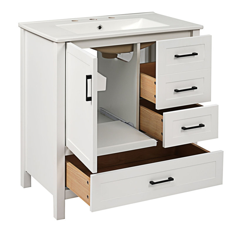 Ensemble d'armoire de salle de bain avec lavabo