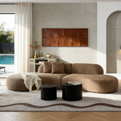 Canapé modulaire confortable pour le salon