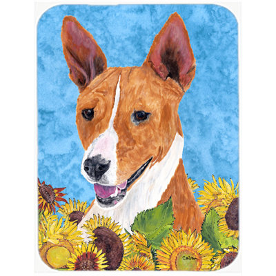 Basenji Glass Cutting Board