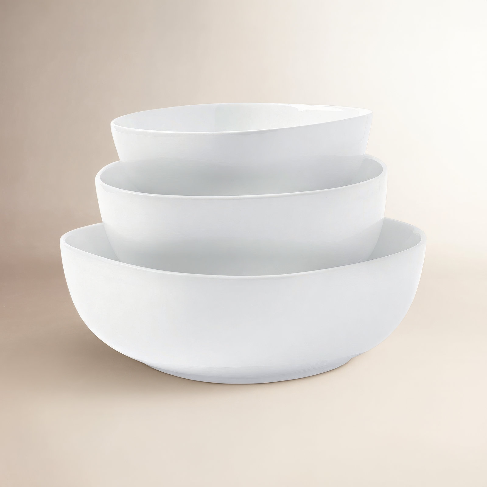 Porcelain China Serving Bowl