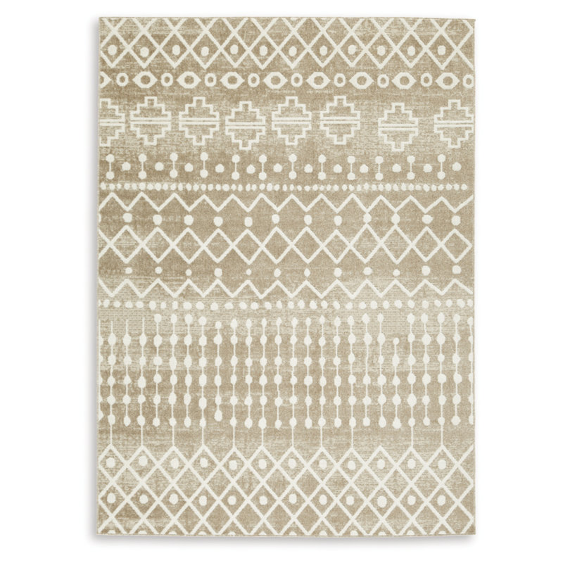 Vaudie Washable Indoor Rug, Rectangle 4'11" x 7'2"