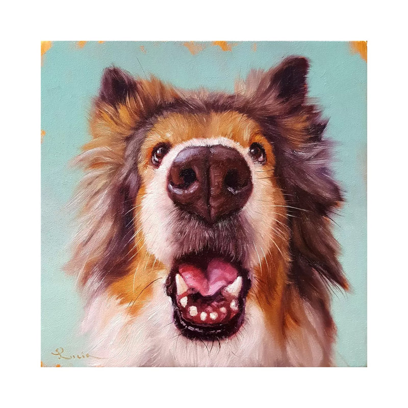 Follow Your Nose IX by Lucia Heffernan - Wrapped Canvas Print, 66.04 cm H x 66.04 cm W x 3.175 cm D