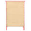 Charmant coffre de rangement rose pour tout espace
