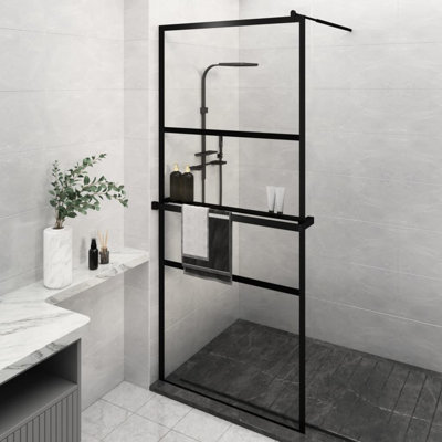 W 76.8'' H Framed Rectangle Shower Enclosure
