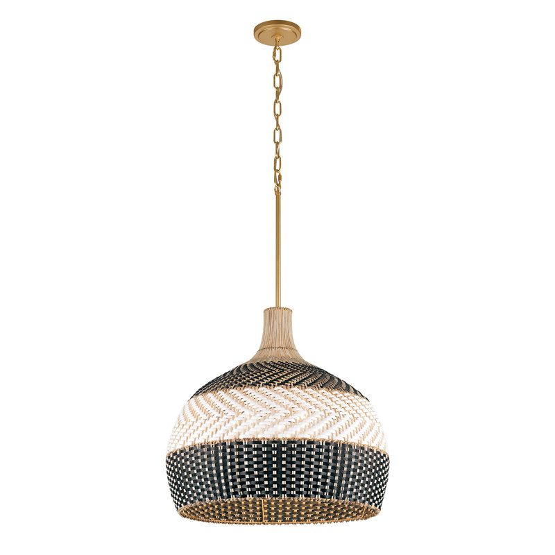Luminaire suspendu 5 lumières Burt