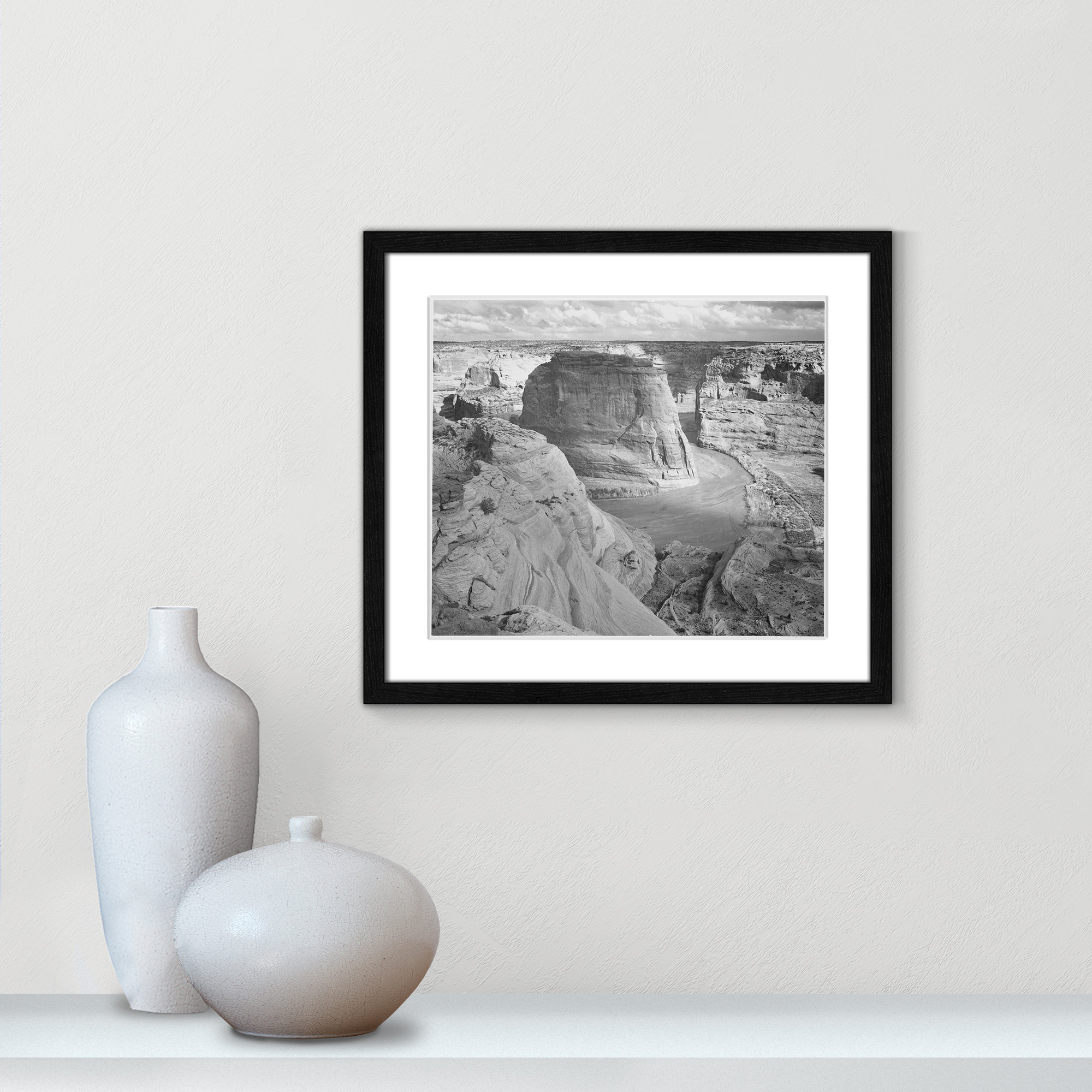 Canyon De Chelly Arizona 2 by Adams, Black, 13" H x 15" W x 0.75" D