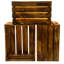 2 Pair Stackable Solid Wood Shoe Storage Box