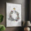 «Christmas Holiday Art CMLI», reproduction encadrée - bois massif XMA171731-1740687131