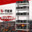 Tevis 60" H x 27.5" W x 12" D 5 Tiers Boltless Adjustable Storage Shelf Goods Rack-1090805072