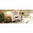 44.37'' White Makeup Vanity Desk with 13 Hollywood LED Bulbs, Tri-Fold Mirror Dressing Table with 5 Drawers, 2 Cabinets & Charging Station for Bedroom-1197179821